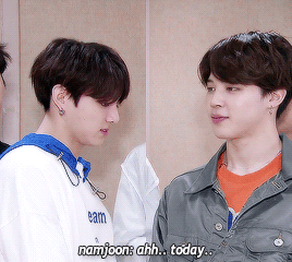 Jungkook And Jimin Having A Moment While Namjoon Is Apologizing For Ripping Open Jungkooks Shirt During