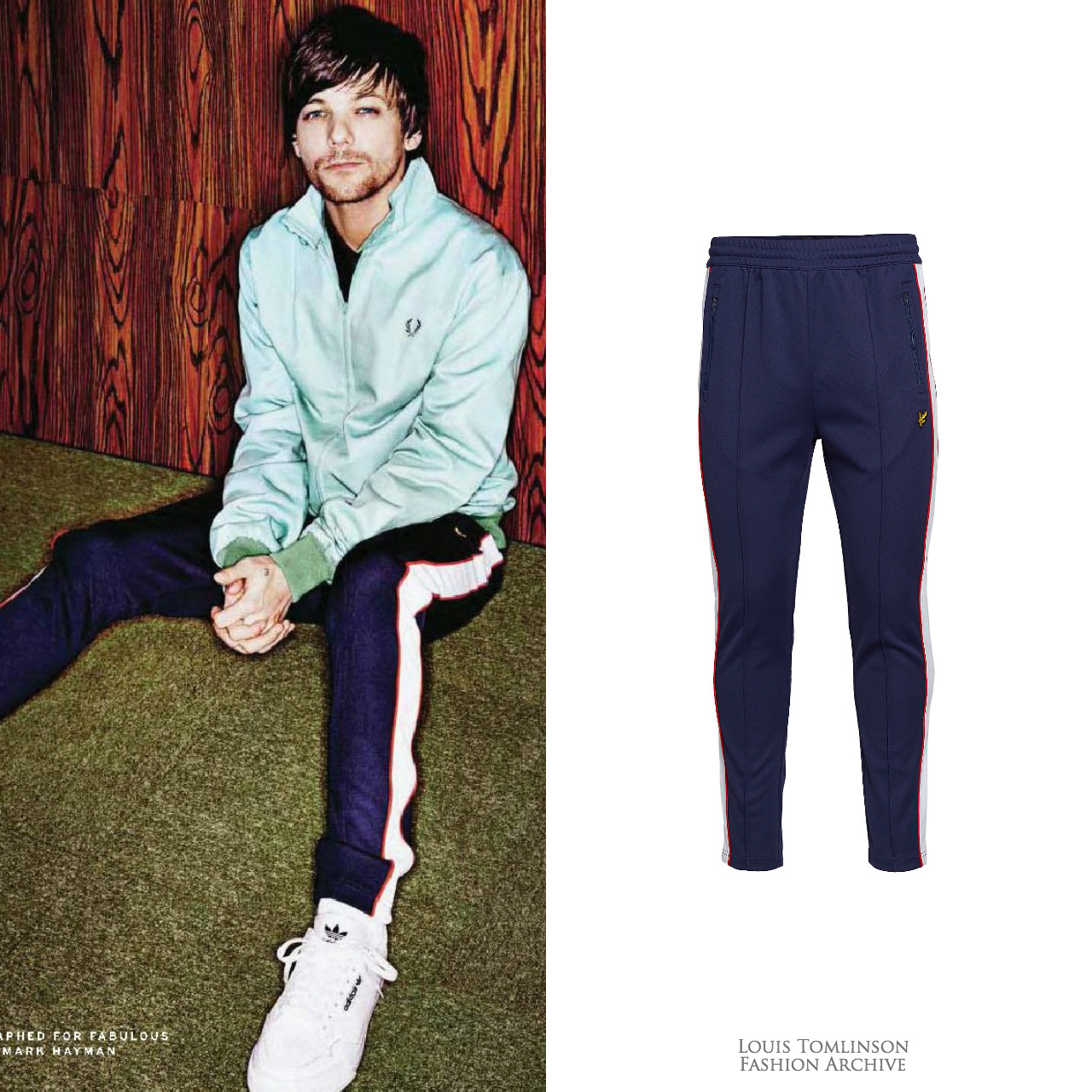 Louis Tomlinson Fashion Archive — Louis for the 'Walls' Promo on  Ticketmaster