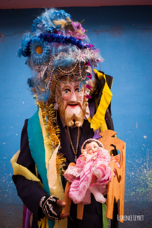 didyouseethewind: A group of “Viejitos Catrines” performs in front of each house in San Francisco de Uricho (Michoacan, Mexico), giving the blessing to the beloved little “Niño Dios” (The Christ child), on 2nd of February, Day of Candlemas,