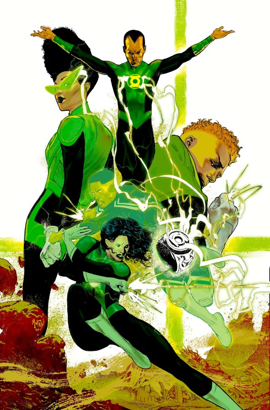 Green Lantern Corps By Montos