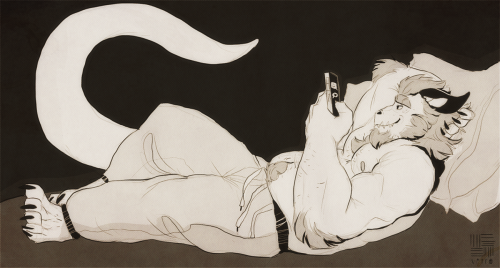 vetrowolf:  Lineart commission for chews-the-roots  adult photos