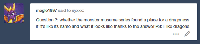 eyxxx: There’s already a dragoness in this series, and she’s a #bestgirl alright: