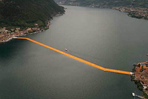 nevver: Floating Piers, Christo and Jeanne-Claude This is, um, golden.