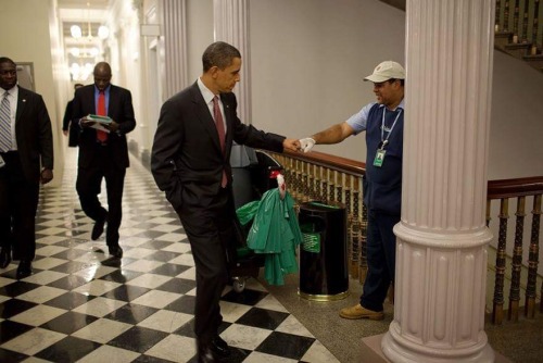 lessdanthree - Some candid photos of President Obama, from the...