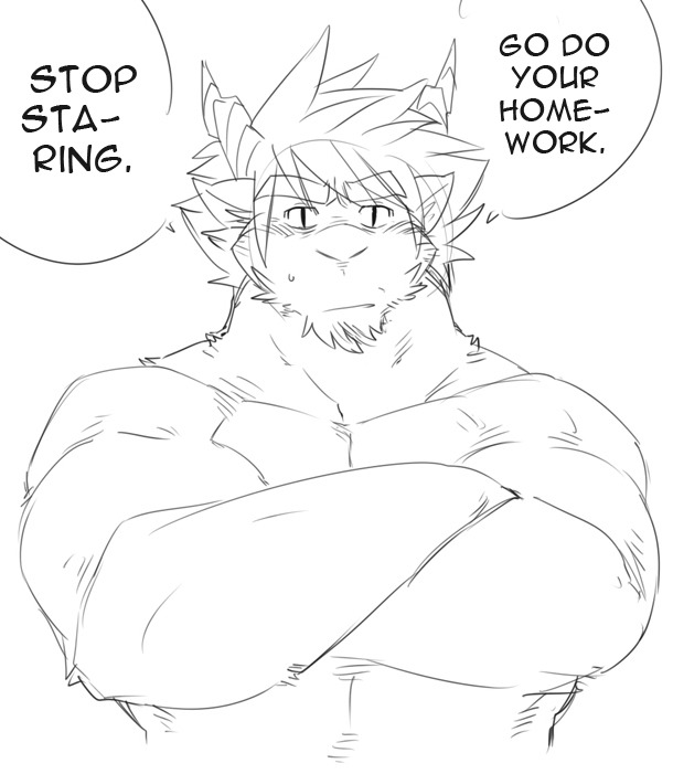 gengacanvas:  Doodles of my old (40-ish years old) goat character, Gavin.
