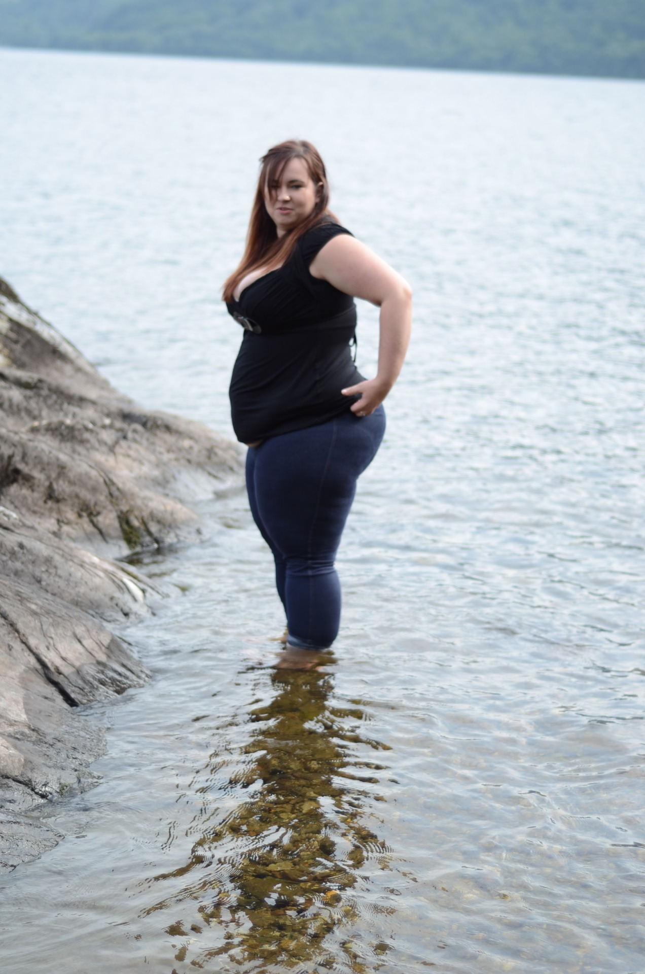 bigcutieholly:bigcutieholly:some of my fave pics of me taken a while back at Loch