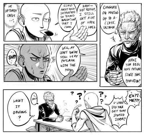 c2ndy2c1d - this comic was just to excuse to ship Saitama with...