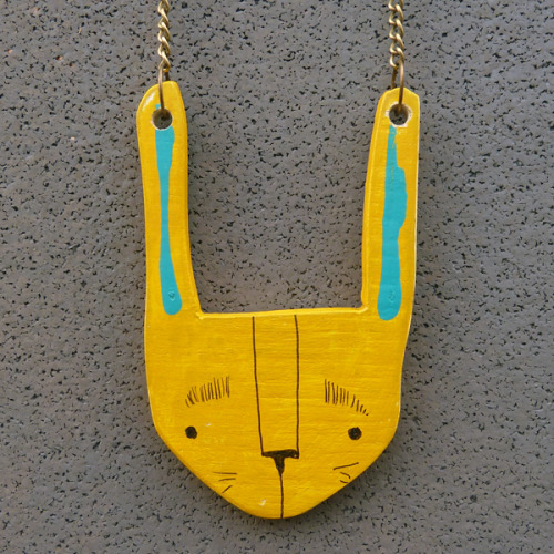 We&rsquo;re a bit smitten by the new collection of illustrated wooden jewellery by Twinkle &amp; Glo