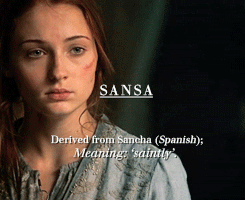 theclashofqueens:  House Stark + name meanings, based on this post; 