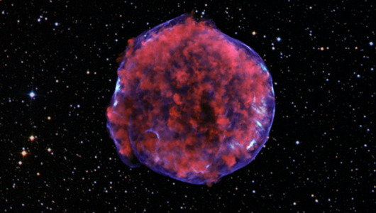 Reverse shock wave illuminates famous Tycho supernova
Astronomers initially thought that the lit up remains of the supernova were a new star that was as bright as Venus in the night sky.