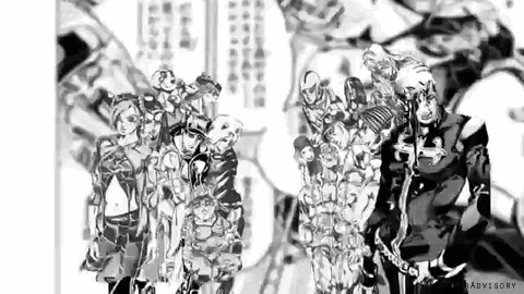 spoileradvisory:  【合作】ジョジョの奇妙な旅絵巻 