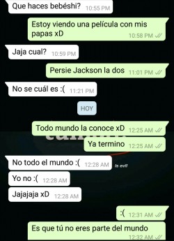 palabras-sin-un-orden:  Jajajaja la amo 💕  Omaiga🙊