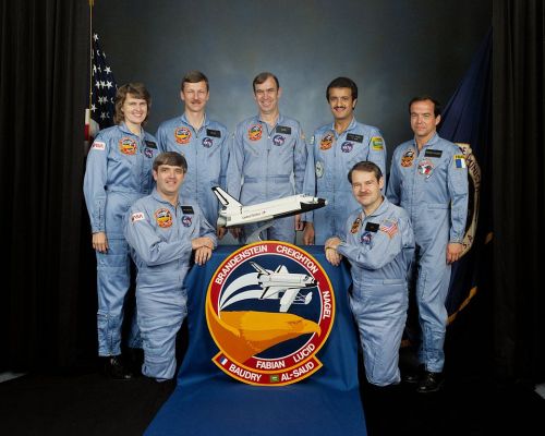 STS-51-G was the first spaceflight of Shannon Lucid, the only space mission to include a Saudi crewm