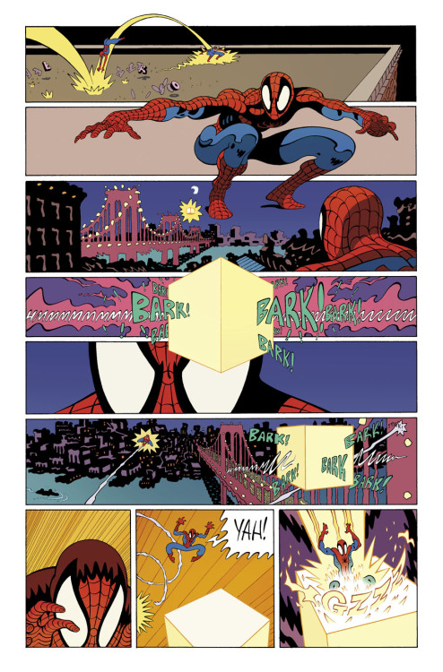 SPIDER-MAN: FOUR SHOESDrawn and Written by Tradd Moore, Colored by Tamra BonvillainA short story fea