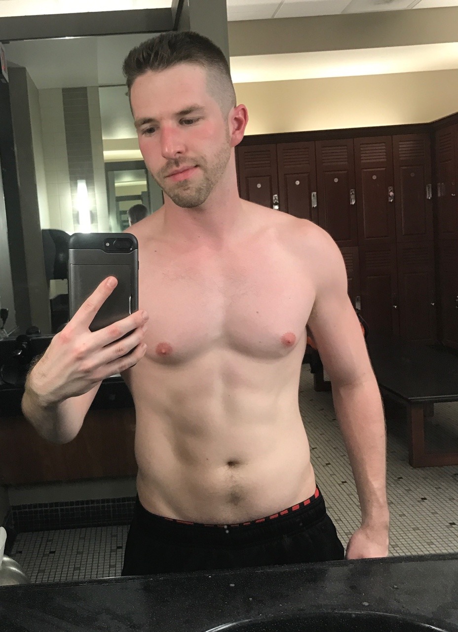 ryguy1788:  Just some shameless gym progress selfies! So proud of my progress and