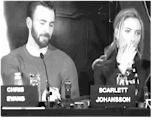 ariadnesbishop:  chris&amp;scarlett → adorable goofballs since 2004 