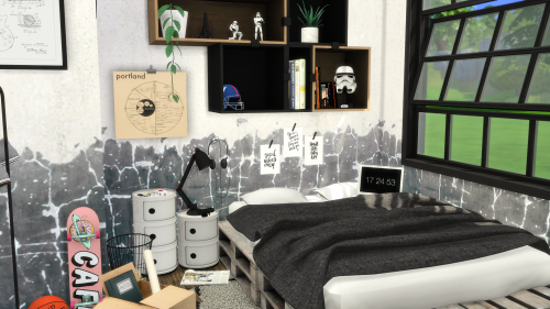 The Sims 4: MXIMS TEENAGE BEDROOMName: MXIMS Teenage Bedroom§ 6.420Download in the Sims 4 GalleryOri