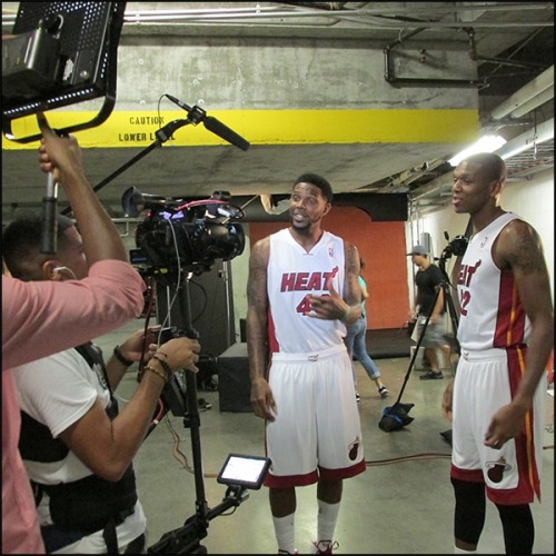 dash-heat:  Miami Heat Media Day 