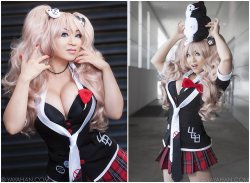 NEW COSTUME: Junko Enoshima from Danganronpa by yayacosplay 