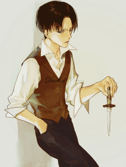 titan-brat:  【Levi】地下街の王子 | -Par-※ I have received Permission from the artist to post their artworks.Do not upload without written permission from the artist.Please do not remove this caption.