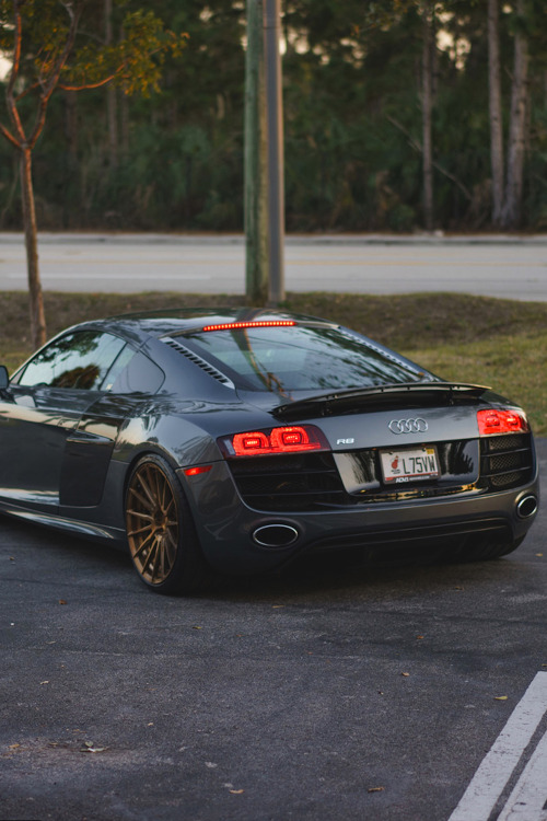 thelavishsociety:  Audi R8 by ADV1 Wheels | LVSH 