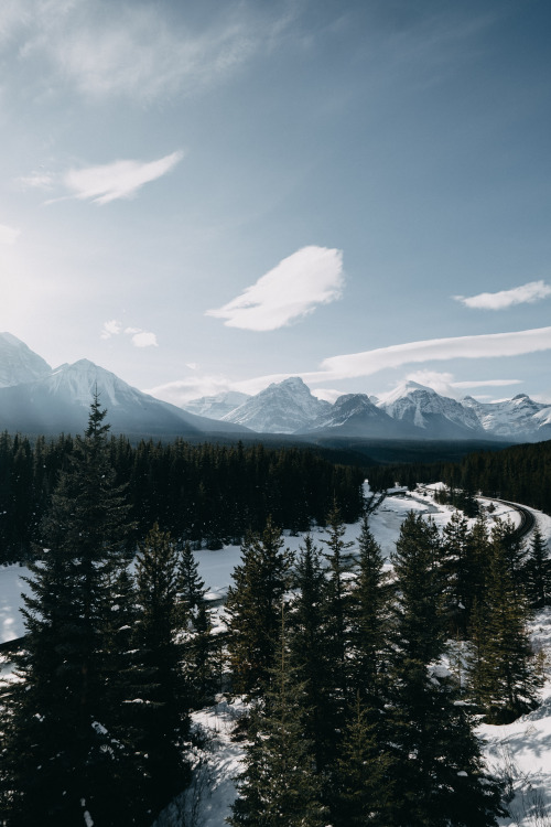 Morant's Curve, Banff National Park