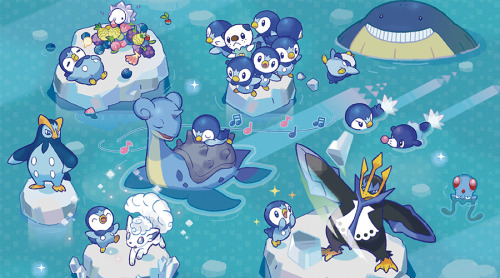 Pokémon Center just announced a new collection called “Pochama’s Daily Life” centered around Piplup!