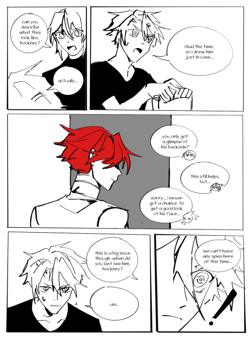 a comic based off the theory that hwaryun is secretly enryu&hellip; i’m really fond of it 