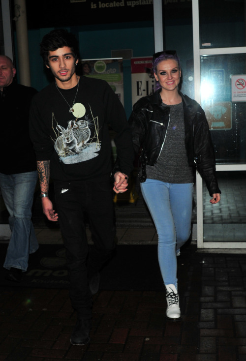 fuckyesharry:Zayn and Perrie in Cheshire - 03/02 (HQ)