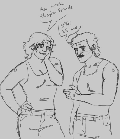 Twinsidestep Au With Nikki And @bastardnoodle S Eve