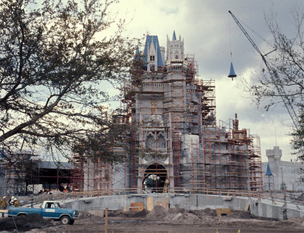 vintagedisneyblog:  Walt Disney World under construction