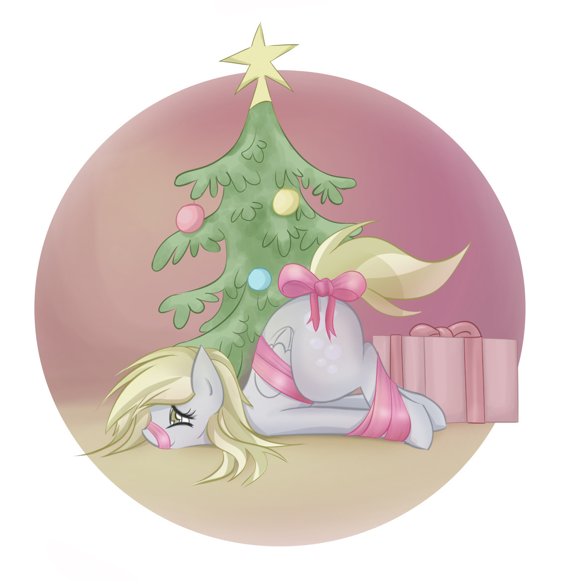 To Carrot Top, from Santa Claupse. Merry Christmas everypony &lt;3! Thank you