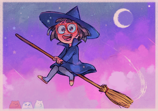 everydaylouie:  losassen:  I drew fan art of Louie’s witch Chloe and then Louie