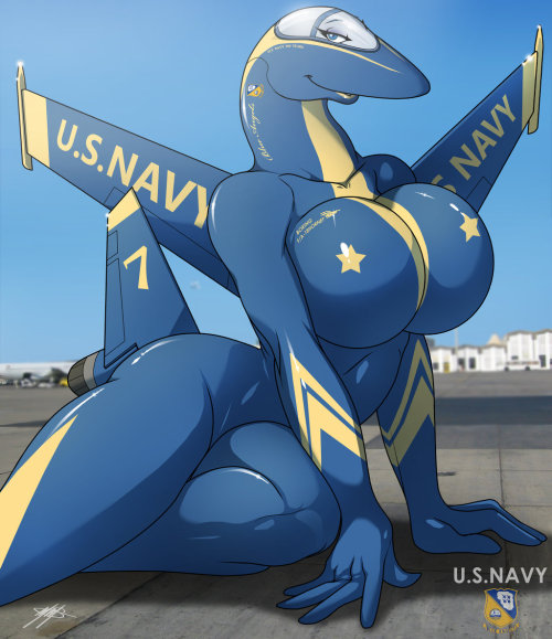 YUJI SASAKI‏@ugsasaki  アメリカ人の戦闘機の擬人化すげえな