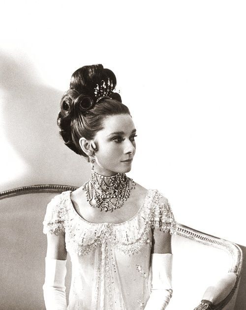 costumeloverz71:Eliza Dolittle’s (Audrey Hepburn) Ballgown… My Fair Lady (1964)… Costume by Cecil Be