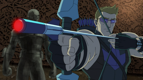 superheroes-or-whatever:  Hawkeye throughout animation