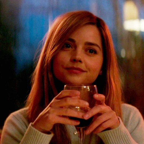 Happy “National Drink Wine Day” (Feb 18, 2022) everyone… from Clara (Doctor Who), Joanna (The Cry), 
