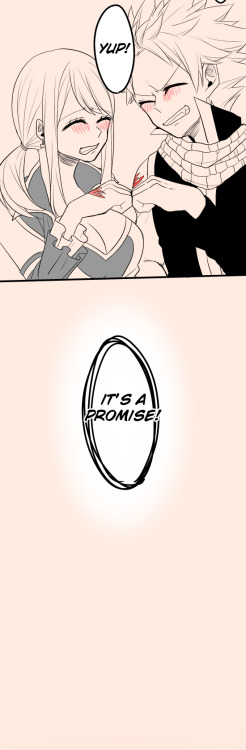variationa:  The promise from the other day, did you forget it?  The Promise from That Day (Future Nalu) by 橙団子 Requested by Anon~ Edit: the needle thing is a popular Japanese saying, it’s not Lucy being creepy or anything QAQ 