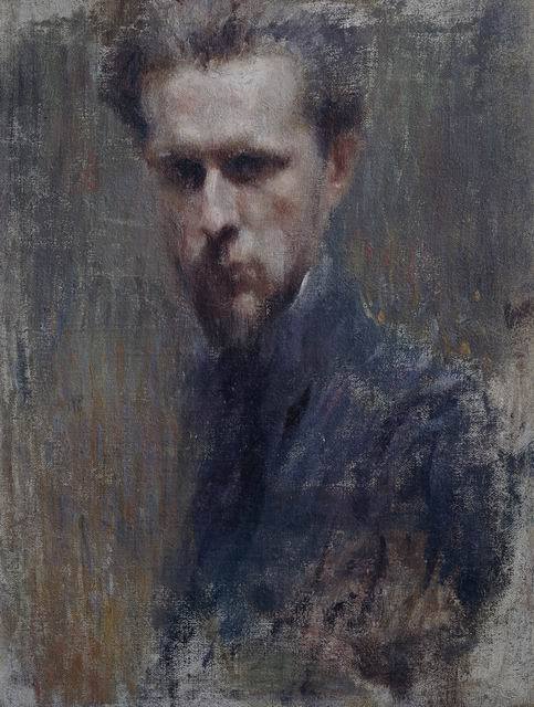 Mstislav Dobuzhinsky - Self-portrait, 1901