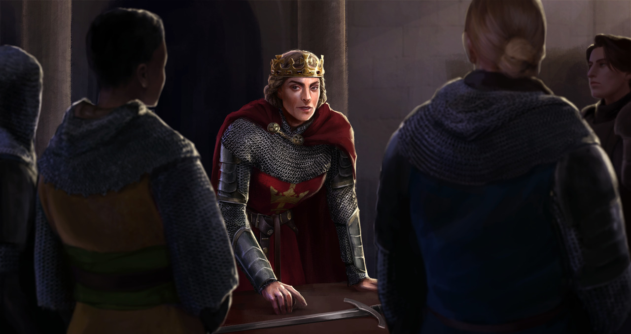 spader7:    Here’s my final submission for the King Arthur artstation challenge,