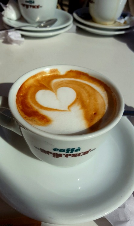 Morning cappuccino.Rome, Italy.