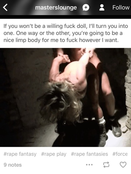 violent-rape-fantasies:  Exhibit A: My post, dated Sep 18, 2015 [link] and recently reblogged into my queue on Feb 14, 2016 [link].Exhibit B: @masterslounge taking my words from that post verbatim and using them on his own post [link], 24 Feb 2016. 