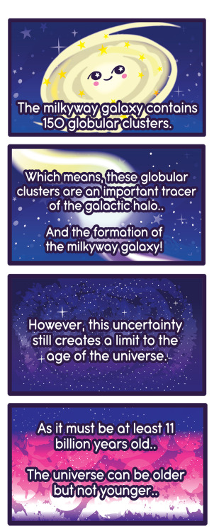 cosmicfunnies:Better late than never! Here’s a comic about the age of the universe! ww