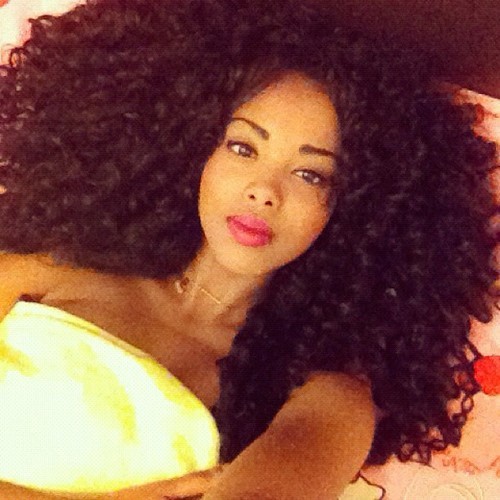 fuck-what-haters-got-to-say:  allblackfurandglam:  not a fan of curly hair but she