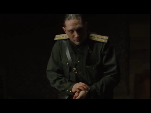 Tom Hardy checking the pulse. The Take &amp; Child 44