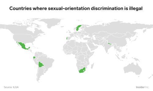 9 maps show how different LGBTQ rights are around the world