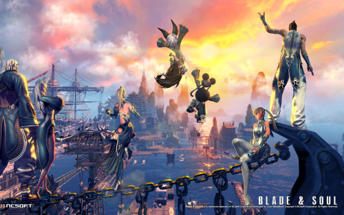 newzeta:블소 오리지널 홍보 포스터  blade and soul  Original promotional poster  ブレイドアンドソウル オリジナル広報ポスター