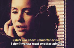 indamonseyes: Elena + a lifetime/forever with Damon.