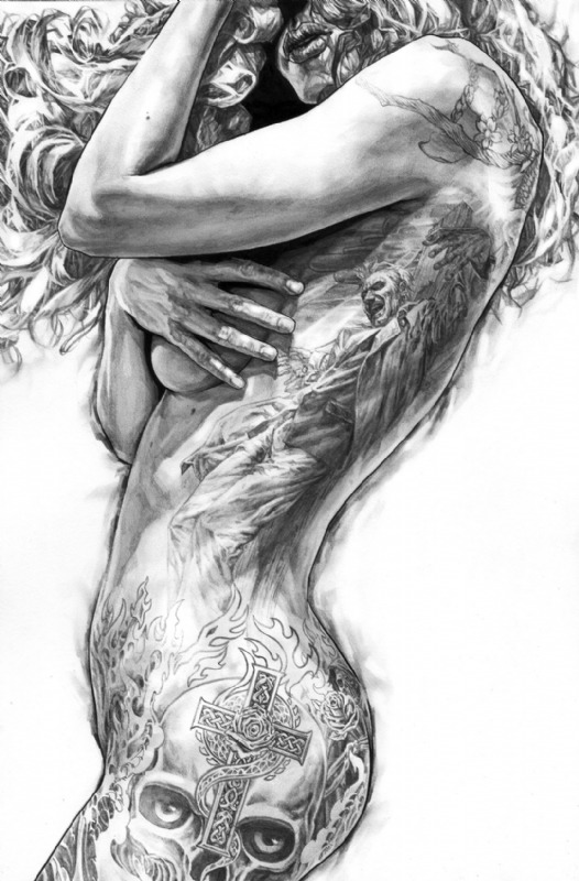 ungoliantschilde:  Lee Bermejo, for your appreciation. 