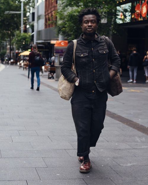 Cherry red. #sydney #meninthistown #menswear #streetstyle #streetphotography (at Sydney, Australia) 